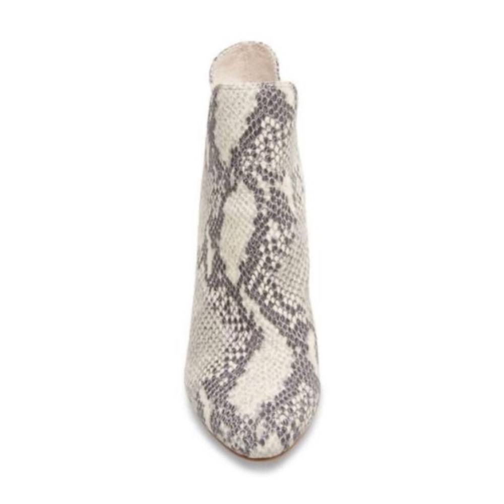 Steve Madden Rookie Snakeskin Pointed Toe Bootie Size 8 - Picture 4 of 13